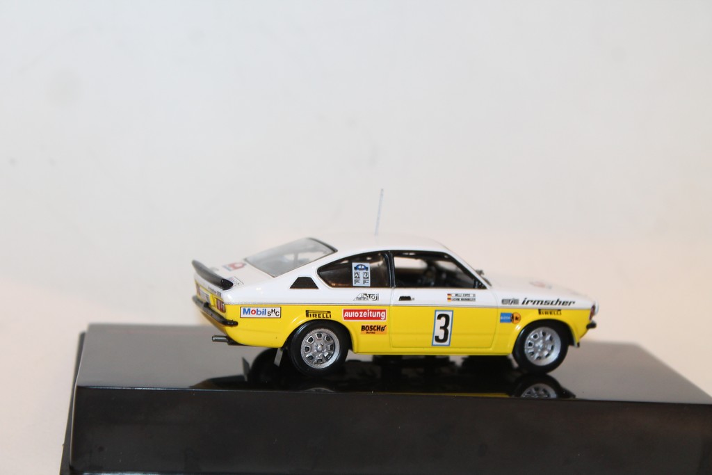 OPEL KADETT GT/E N°3 HUNSRÜCK RALLYE 1978 IXO 1/43°