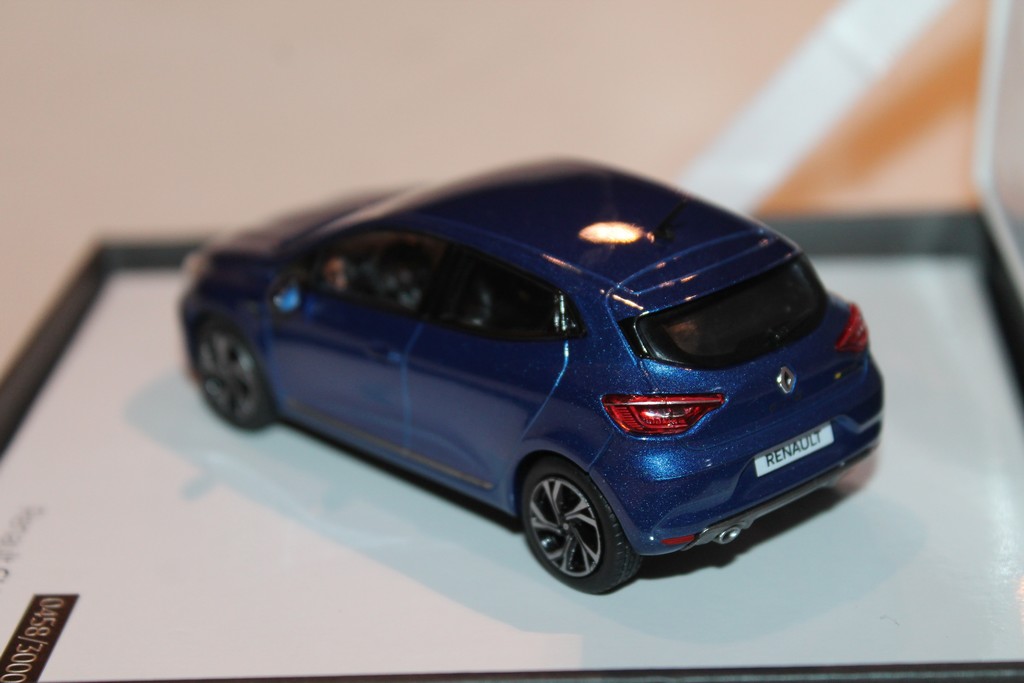 RENAULT CLIO 5 RS LINE 2019 BLEU NOREV 1/43°