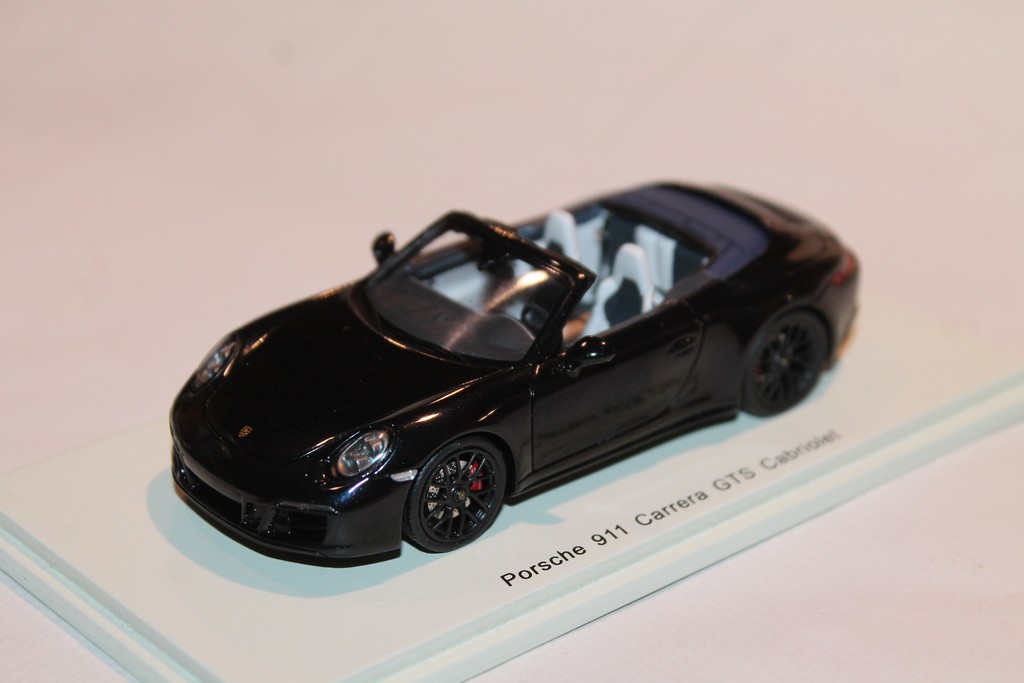 PORSCHE 991 II CARRERA GTS CABRIOLET 2018 SPARK 1/43°