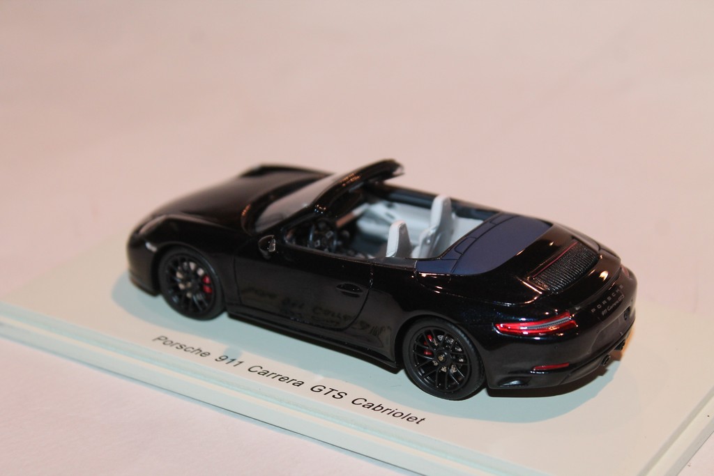PORSCHE 991 II CARRERA GTS CABRIOLET 2018 SPARK 1/43°