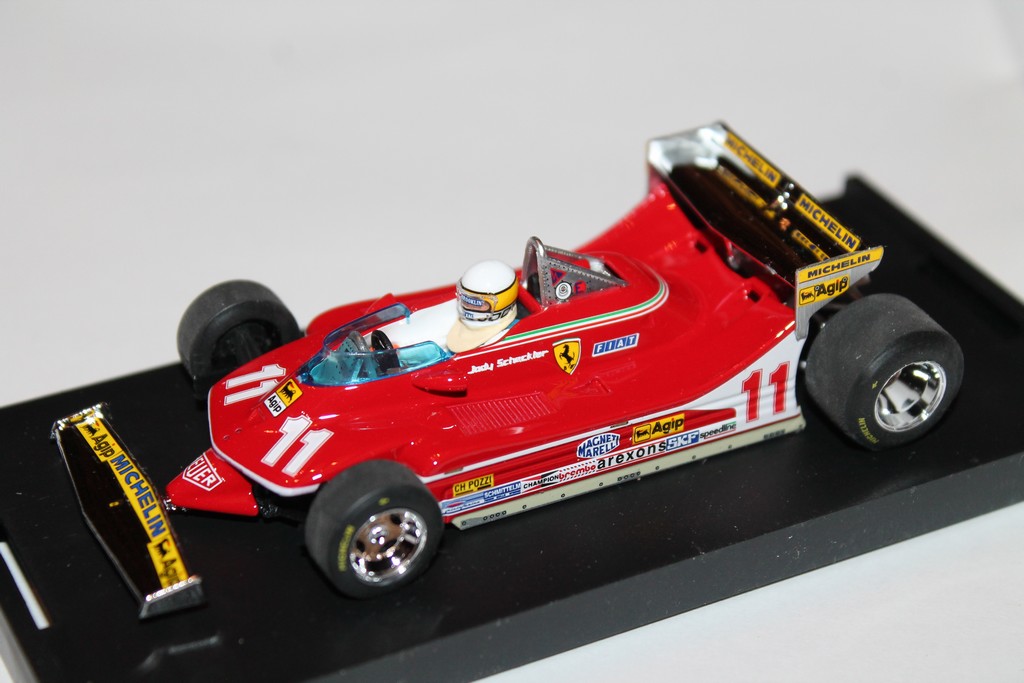 FERRARI 312 T4 SCHECKTER N°11  1979 BRUMM 1/43°