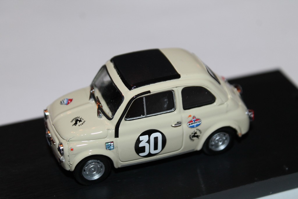 GIANNINI 500 TV MONZA ZANETTI N°30 1966 BRUMM 1/43°
