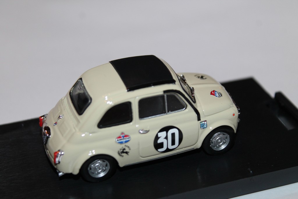 GIANNINI 500 TV MONZA ZANETTI N°30 1966 BRUMM 1/43°
