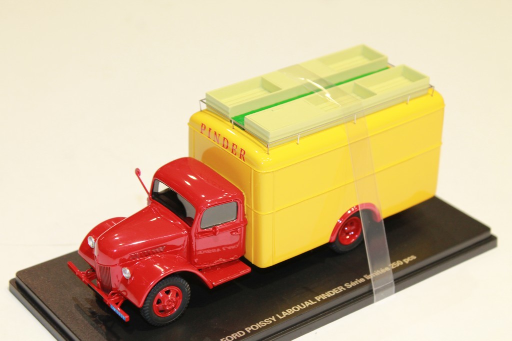 FORD POISSY LABOUAL FRIDGE TRUCK PINDER 1950 PERFEX 1/43°