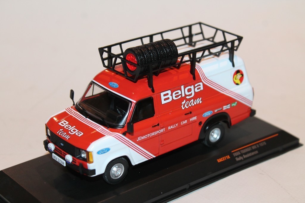 FORD TRANSIT MKII BELGA 1979 IXO 1/43°