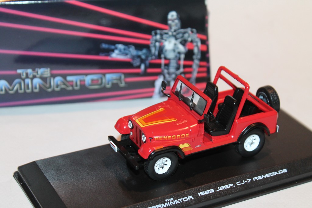 JEEP CJ7 RENEGADE TERMINATOR GREENLIGHT 1/43°