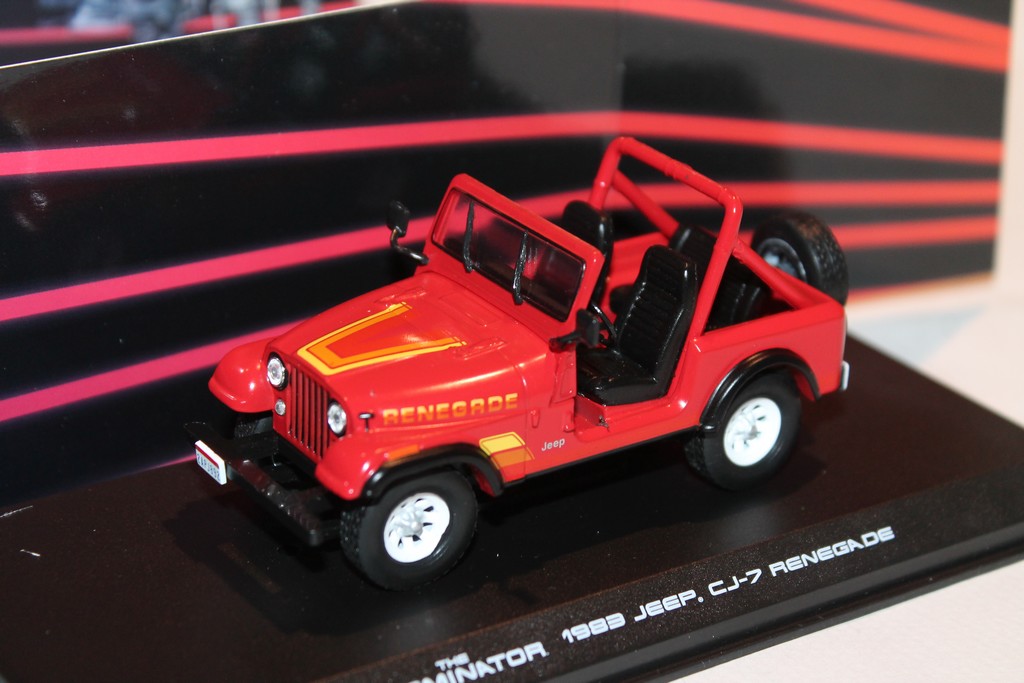 JEEP CJ7 RENEGADE TERMINATOR GREENLIGHT 1/43°