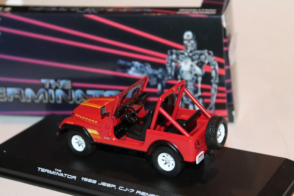 JEEP CJ7 RENEGADE TERMINATOR GREENLIGHT 1/43°