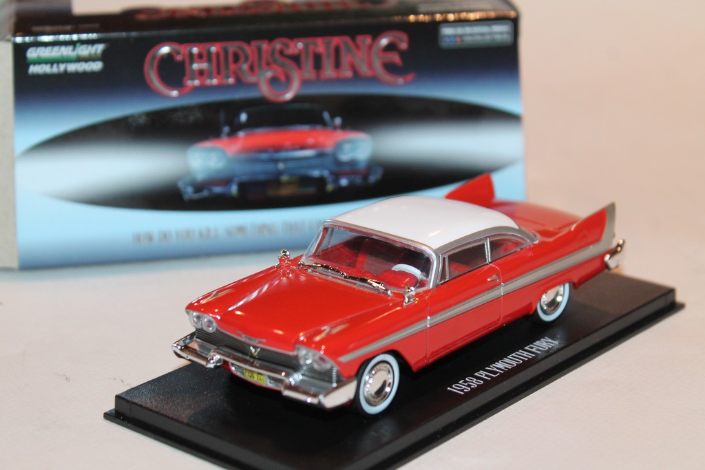 PLYMOUTH FURY 1958 "CHRISTINE"  GREENLIGHT 1/43°