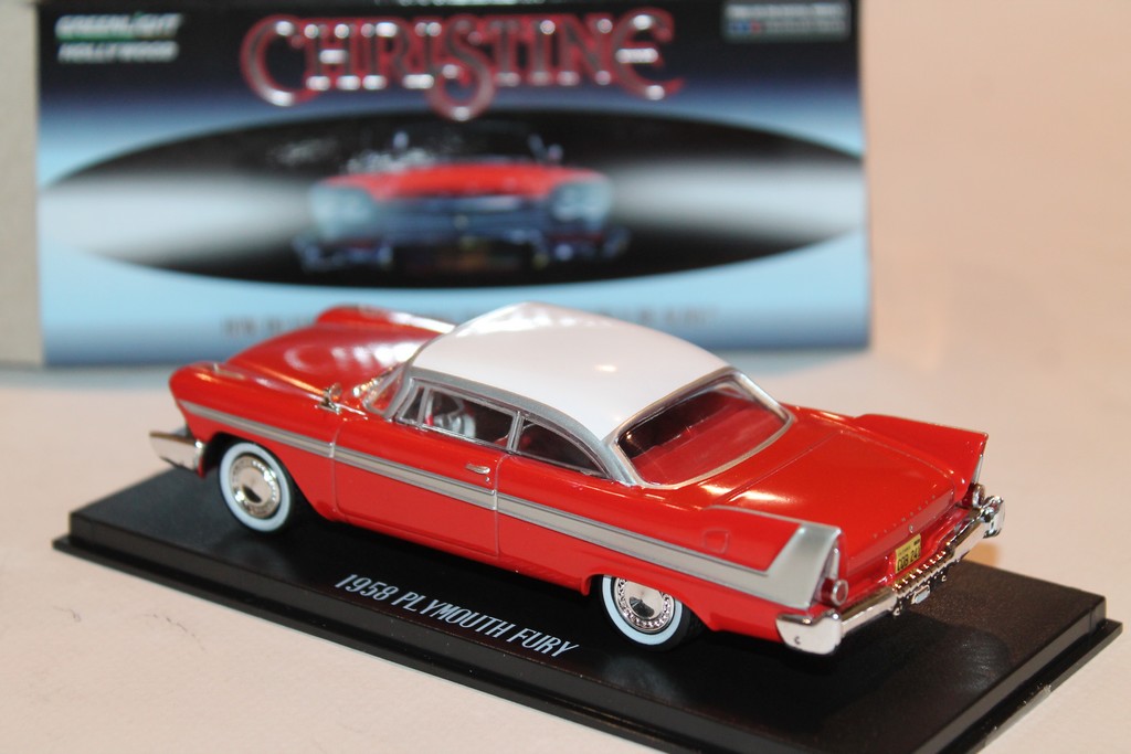 PLYMOUTH FURY 1958 "CHRISTINE"  GREENLIGHT 1/43°