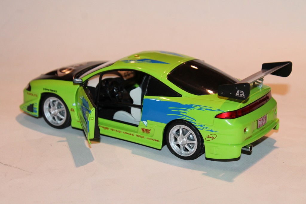 MITSUBISHI ECLIPSE FAST & FURIOUS GREENLIGHT 1/18°