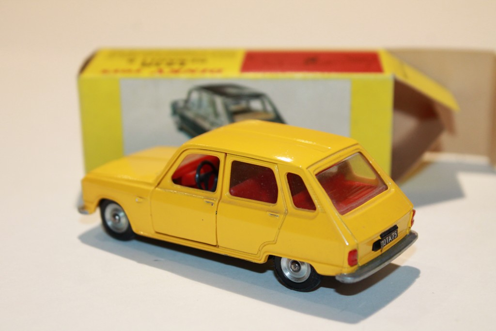 RENAULT 6 JAUNE DINKY TOYS 1/43°