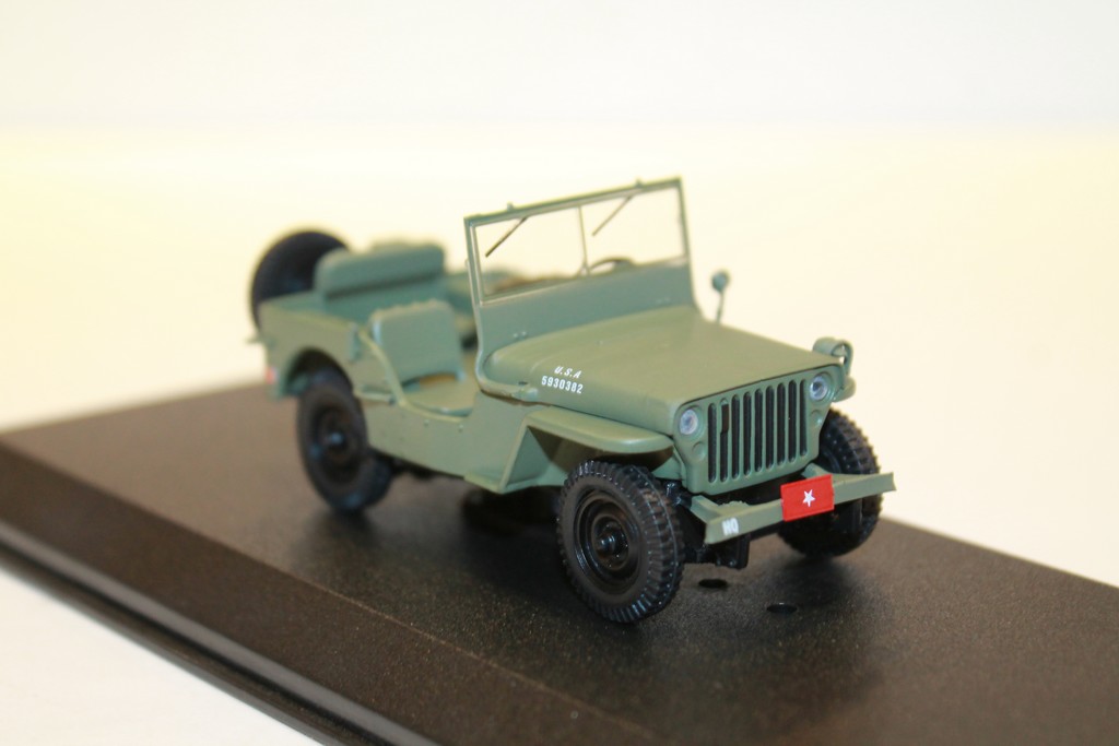 JEEP 1942 WILLYS MB MASH GREENLIGHT 1/43°