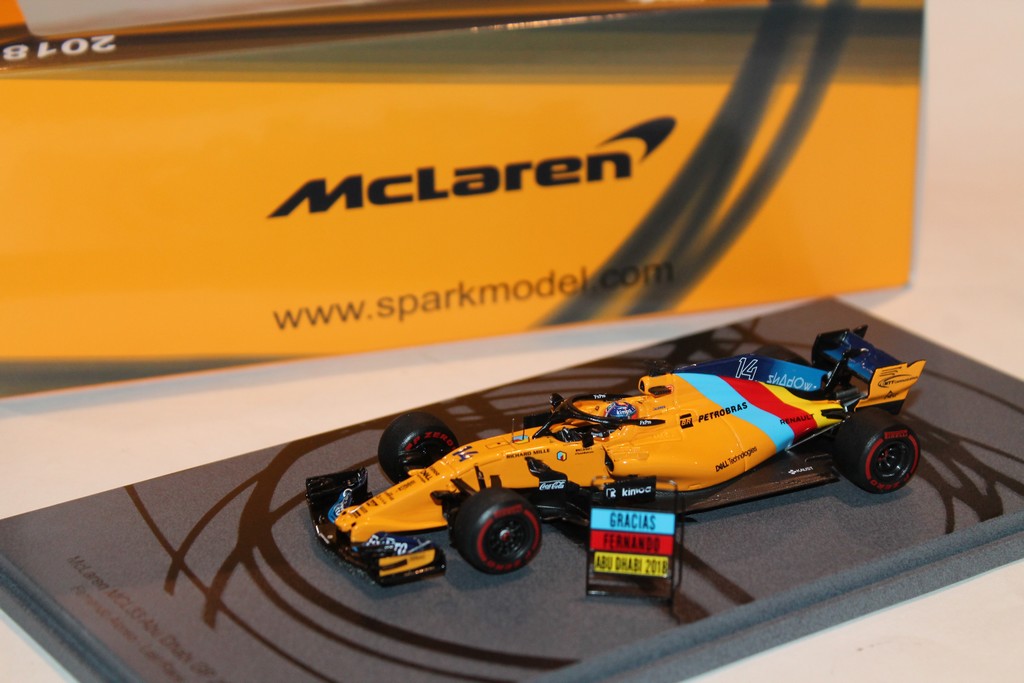 MCLAREN MCL33 ALONSO 2018 SPARK 1/43