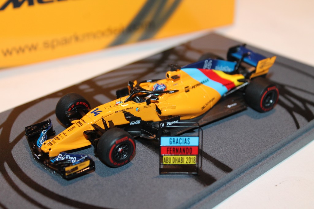MCLAREN MCL33 ALONSO 2018 SPARK 1/43