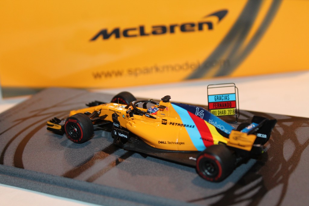 MCLAREN MCL33 ALONSO 2018 SPARK 1/43