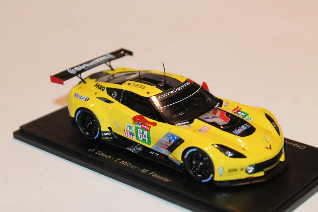 CHEVROLET CORVETTE C7.R LE MANS 2018 SPARK 1/43