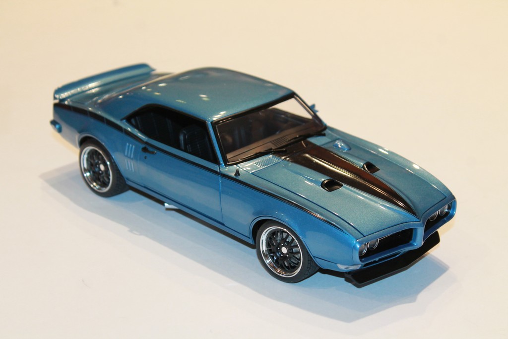 PONTIAC FIREBIRD 1968 "STREEET FIGHTER" BLEU ACME 1/18°