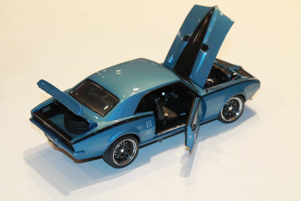 PONTIAC FIREBIRD 1968 "STREEET FIGHTER" BLEU ACME 1/18°
