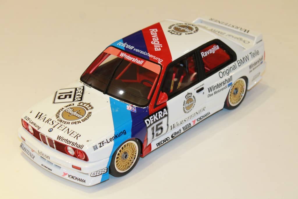 BMW E30 M3 WARSTEINER N°15 DTM 1989 OTTO 1/12°
