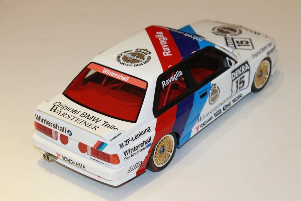 BMW E30 M3 WARSTEINER N°15 DTM 1989 OTTO 1/12°