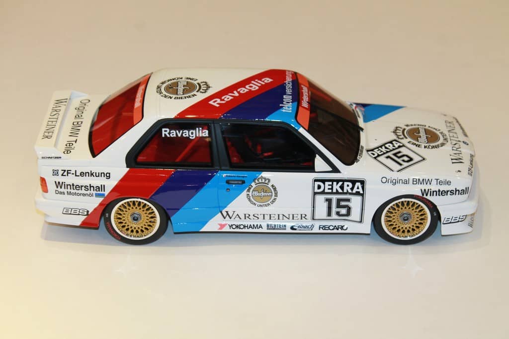 BMW E30 M3 WARSTEINER N°15 DTM 1989 OTTO 1/12°