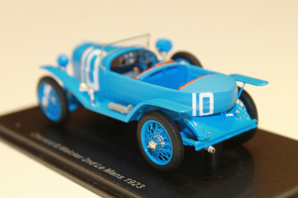 CHENARD & WALKER N°10 2nd LE MANS 1923 SPARK 1/43°