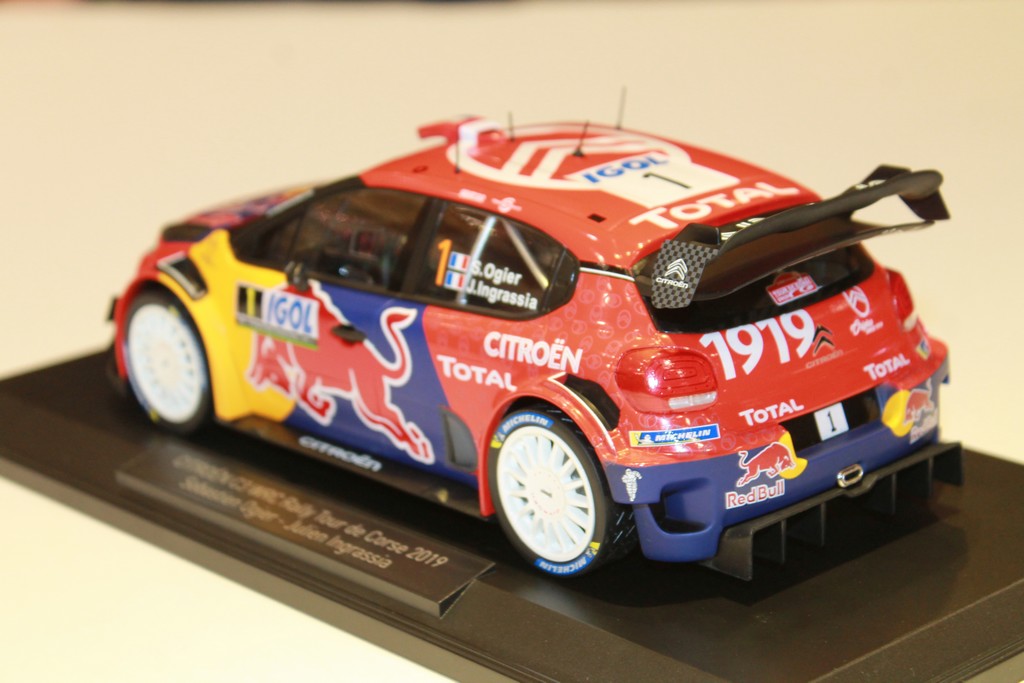 CITROEN C3 WRC RALLY TDC 2019 OGIER INGRASSIA NOREV 1/43°