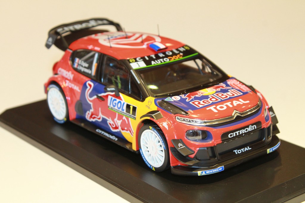 CITROEN C3 WRC RALLY TDC 2019 OGIER INGRASSIA NOREV 1/43°