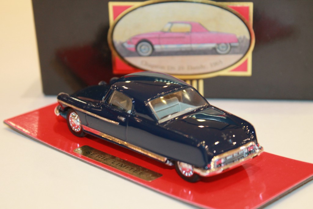 CITROEN CHAPRON DS 19 COUPE DANDY BLUE 1965 NOREV 1/43°