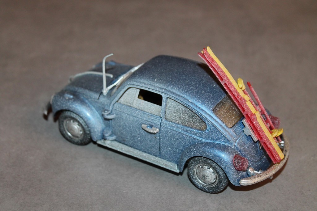 VW BEETLE SKI BLUE POLISTIL 1/24
