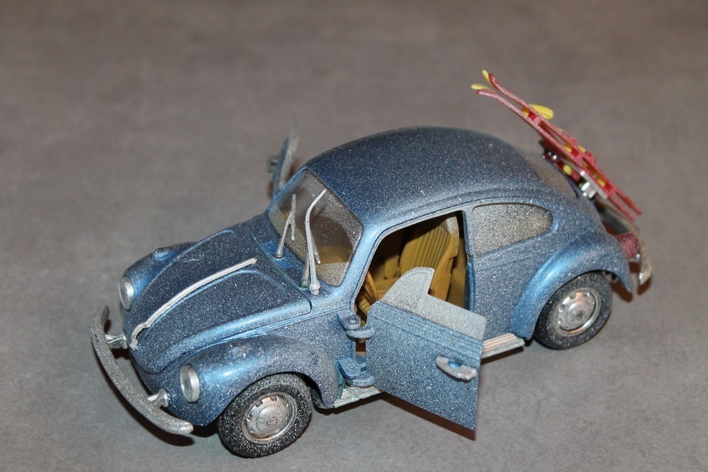 VW BEETLE SKI BLUE POLISTIL 1/24