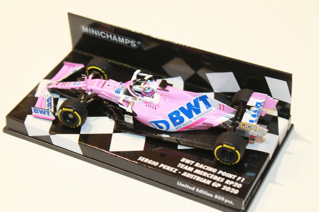 RACING POINT RP20 PEREZ AUTRICHE 2020 MINICHAMPS 1/43°