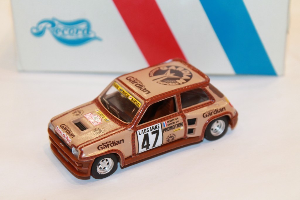 OLD TOY RENAULT 5 TURBO MONTE CARLO 1982 SOLIDO 1/43