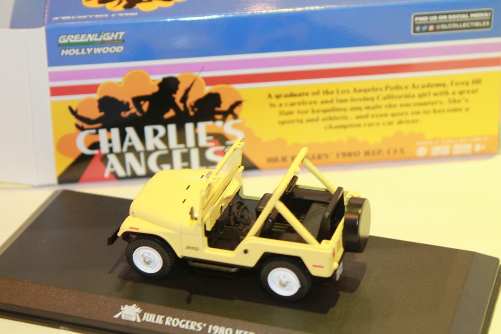 JEEP CJ-5 CHARLIE'S ANGELS 1980 GREENLIGHT 1/43°