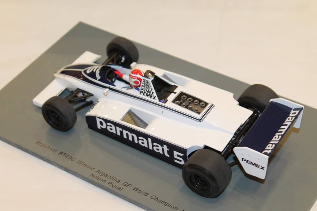 Spark S4347 Brabham BT49C #5 Argentine 1981 - Nelson Piquet Champion du Monde 1