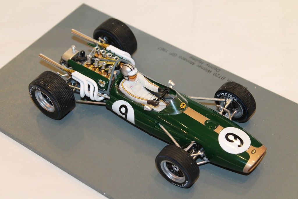MODELE BRABHAM BT20 WINNER MONACO GP 1967 SPARK 1/18