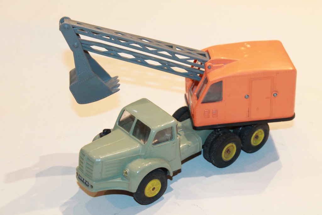 OLD TOY BERLIET TBO 15 AVEC PELLE MECANIQUE NOREV 1/43