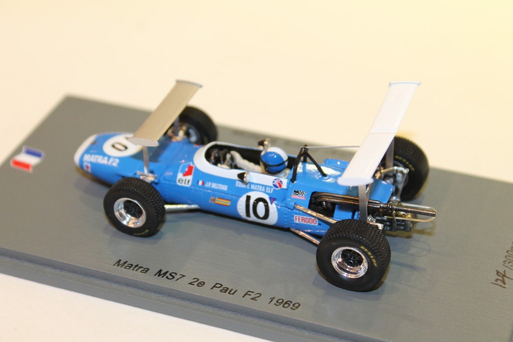 MATRA MS7 F2 WIN ALBI 1967 SPARK 1/43