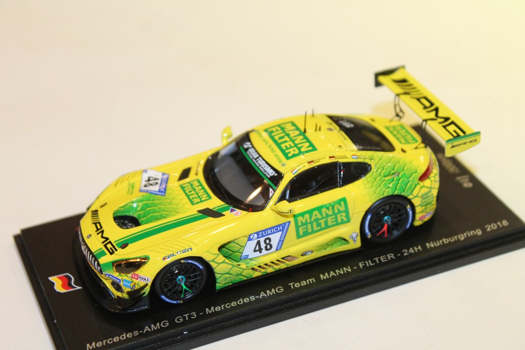 MERCEDES-AMG GT3 #48 24H NURBURGRING 2018 SPARK 1/43