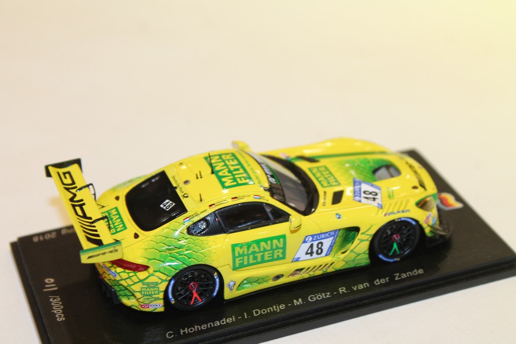 MERCEDES-AMG GT3 #48 24H NURBURGRING 2018 SPARK 1/43