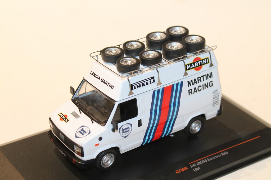 FIAT DUCATO MARTINI 1984 IXO 1/43°