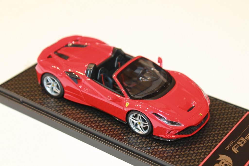 FERRARI F8 TRIBUTO ROSSO 2020 BBR 1/43