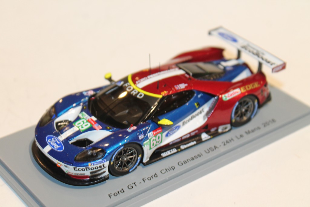 FORD GT #69 24H LE MANS 2018 SPARK 1/43