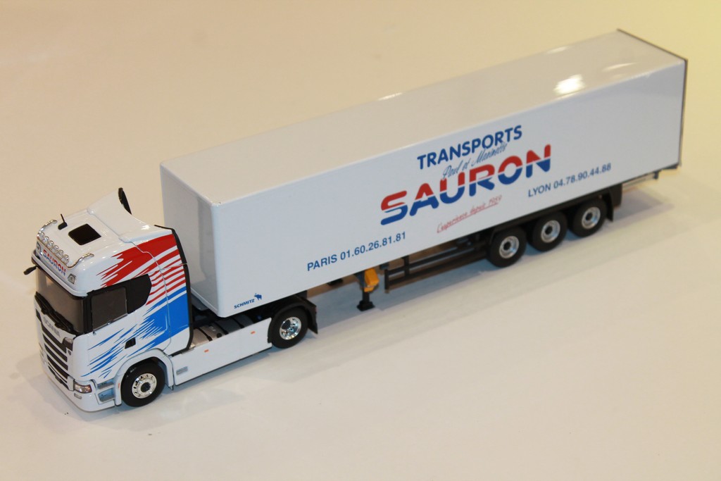 SCANIA S500 FOURGON TRANSPORTS SAURON ELIGOR 1/43