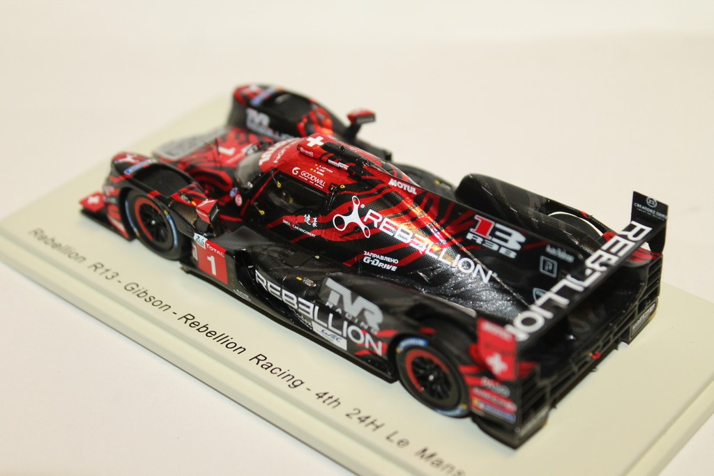 REBELLION R13 N°1 4TH 24H MANS 2018 SPARK 1/43°