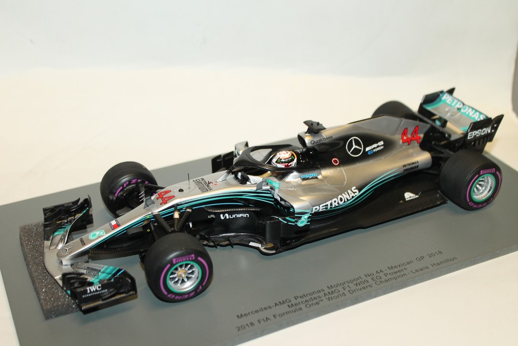 MONOPLACE N°44 DU GRAND PRIX DU MEXIQUE 2018  PILOTE CHAMPION DU MONDE 2018 LEWIS HAMILTON