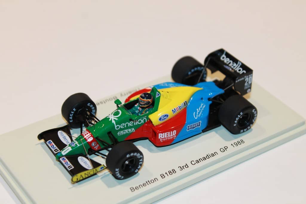 spark 1/18 Benetton B188 3rd Canadian GP | legaleagle.co.nz