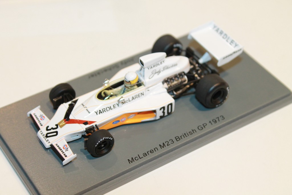 McLAREN M23 N°30 GP BRITISH 1973 SPARK 1/43°