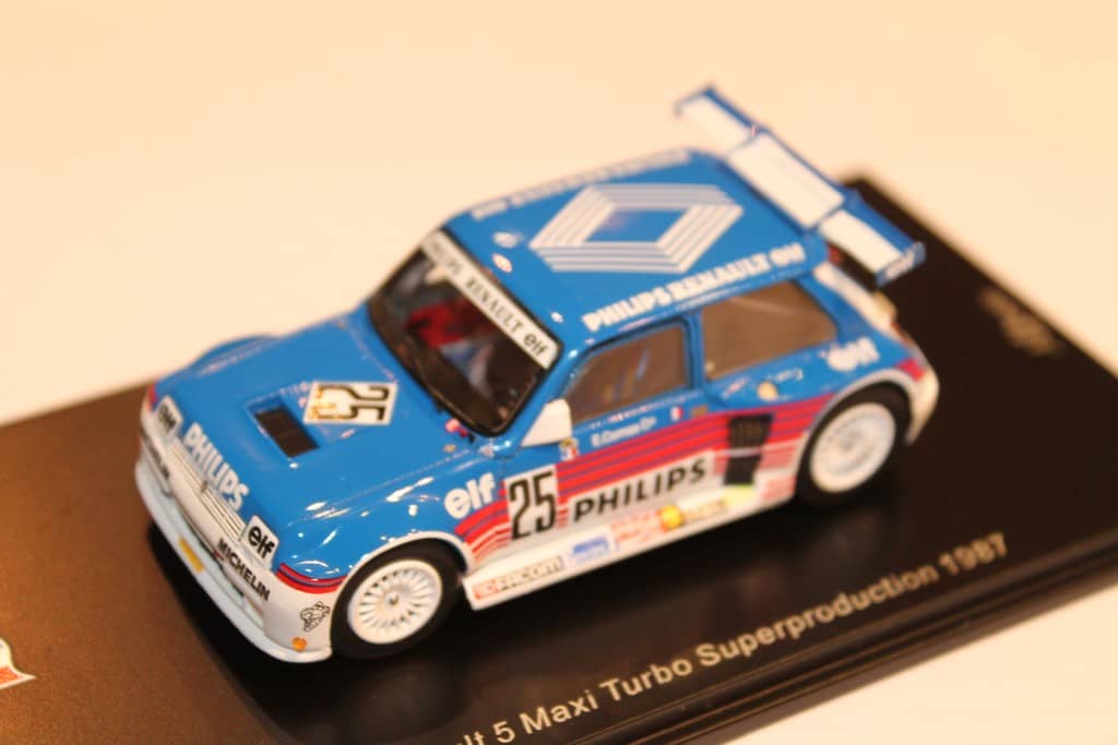 SPARK-MODEL SF055 Scale 1/43 | RENAULT R5 MAXI TURBO N 25 SUPERPRODUCTION 1987 AS BLUETTE